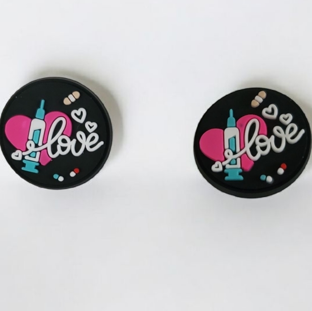 Gift for Nurses | Nurse Croc Charms Set | RN Jibbitz Medical Shoe Bling